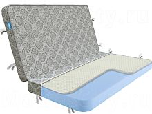 Складной матрас Dimax СМ Флекс Массаж-11 (книжка)