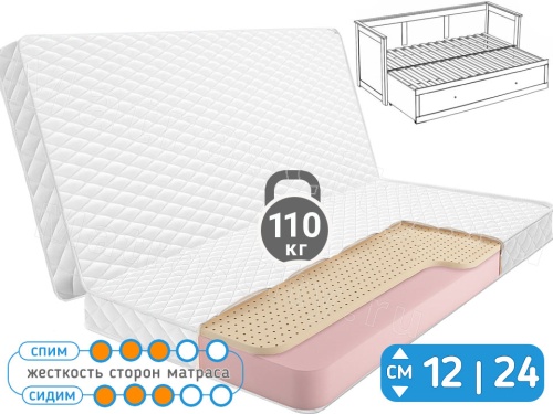 Складной матрас Флекс Латекс 12 для кровати