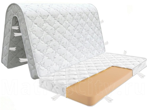 Складной матрас Denwir Top Foam 10 (аккордеон) ХБ