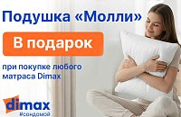Подушка Dimax Молли в подарок