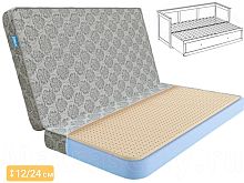 Складной матрас Dimax СМ Флекс Латекс-12 для кровати